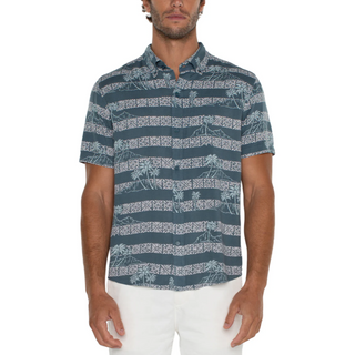 Men's Short-Sleeve Button-Up Shirt - dolly mama boutique