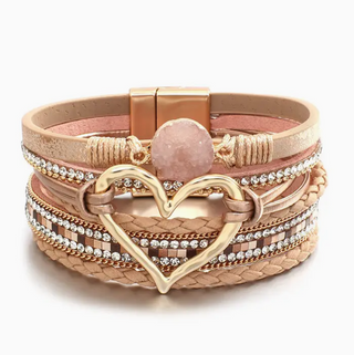 Heart Buckle Bracelet