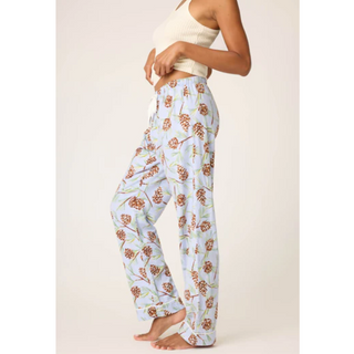 Snowy Pinecone Flannel Pants