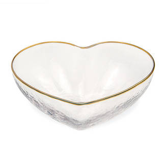 Heart Glass Bowl - dolly mama boutique