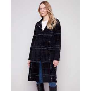 Knit Coatigan with Patch Pockets - dolly mama boutique