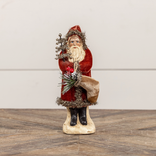 Russet Velvet Santa