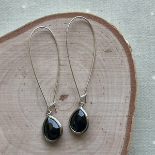 Ella Silver Earrings - dolly mama boutique