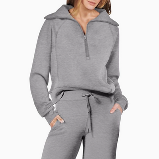 Athleisure Sweatshirt - dolly mama boutique