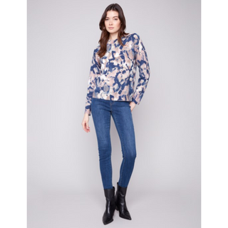 Printed Reversible Sweater - dolly mama boutique