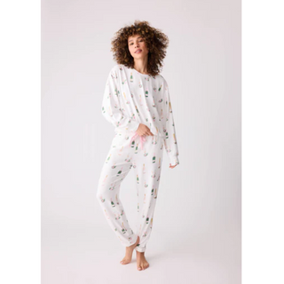 Breakfast of Champs Jogger Pajama Set - dolly mama boutique