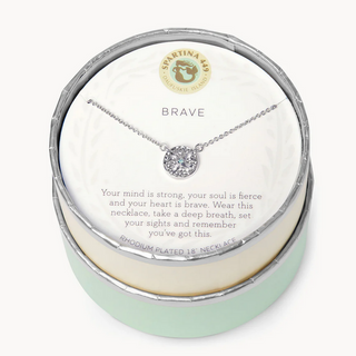 Sea La Vie Boxed Necklace - Silver - dolly mama boutique