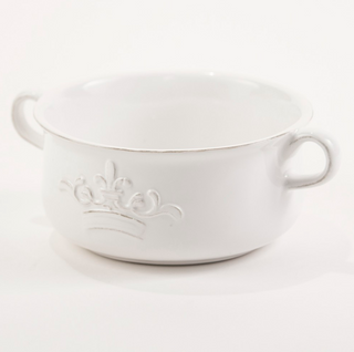Crown Double-Handle Bowl - dolly mama boutique