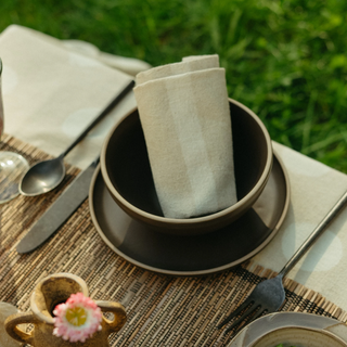 Stripe Resist-Dye Napkins - dolly mama boutique