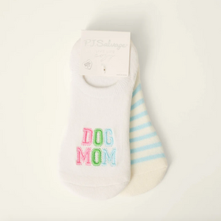 “Dog Mom” No-Slip Sock Liners - dolly mama boutique
