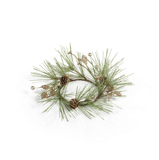 Glitter Needle Pine Tree Ring - dolly mama boutique
