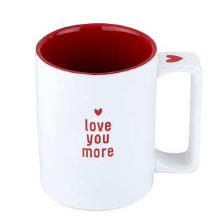 “Love You More“ Holiday Mug