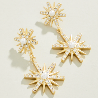 Starry Night Crystal Earrings