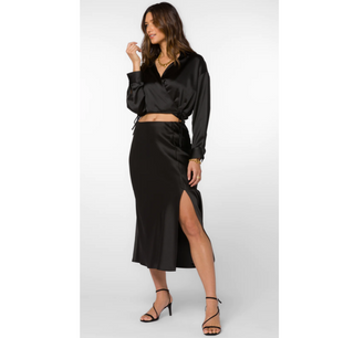 Gypsy Satin Skirt