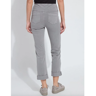 Boyfriend Denim Pant - Grey