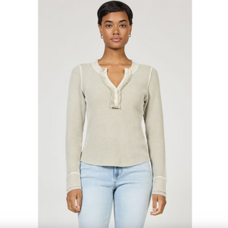 Luna Waffle-Knit Top