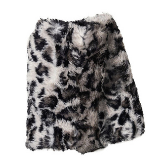 Fingerless Fur Gloves - Short