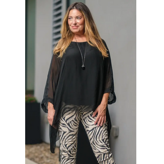 Sofia Silk Kaftan - dolly mama boutique