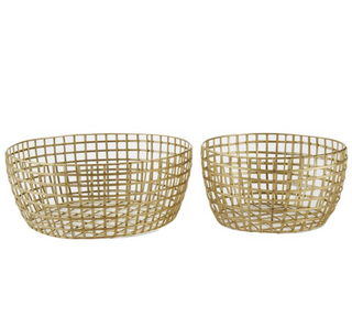 Gold Weave Bowl
