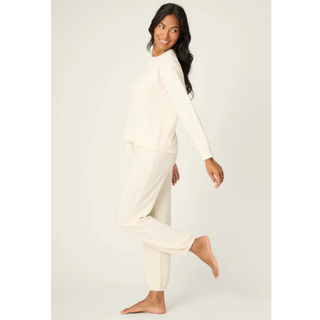 Waffle Knit Fireside Sparkle PJ Set