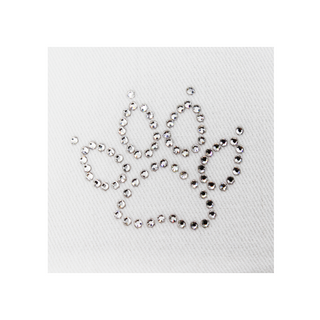 Rachel Cap with Crystal Dog Paw - dolly mama boutique