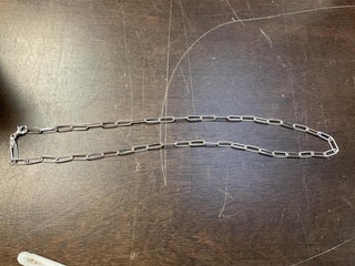 Sterling Paperclip Necklace