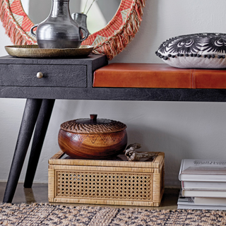 Rattan Display Box - dolly mama boutique