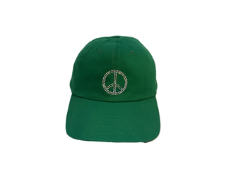 Rachel Cap with Crystal Peace Sign