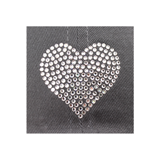 Rachel Cap with Crystal Solid Heart