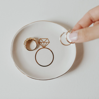 Engagement Ring Jewelry Dish