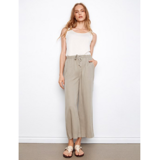 Tencel Wide Leg Jogger Pants - dolly mama boutique