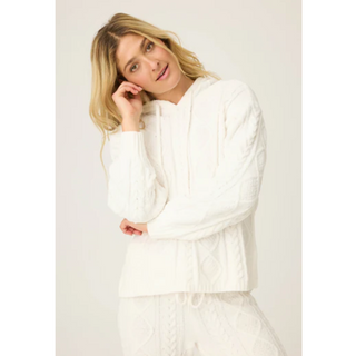 Chenille Cable Hoodie