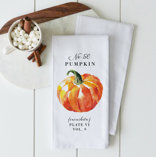 Pumpkin Tea Towel TT2030N - dolly mama boutique