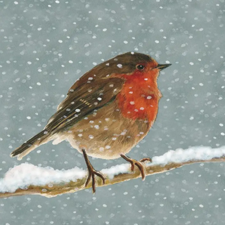 Snow is Falling Beverage Napkins - dolly mama boutique