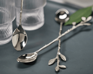 Leaves Cocktail Spoon - dolly mama boutique