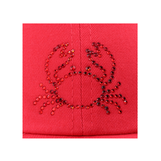 Rachel Cap with Crystal Crab - dolly mama boutique