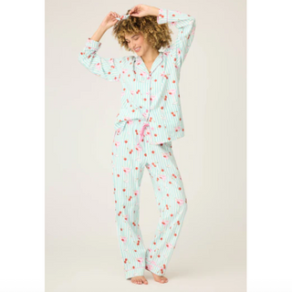 Flannel Pajama & Headband Set