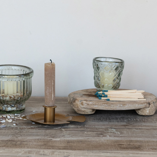 Diamond Embossed Votive Holder - dolly mama boutique