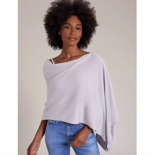 Cotton Cashmere Poncho