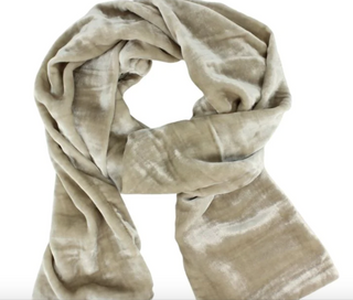 Velvet Oblong Scarf - dolly mama boutique