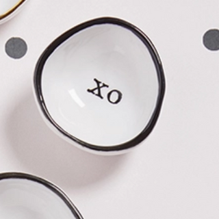“XO” Ring Dish - dolly mama boutique