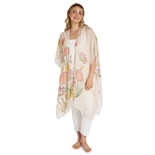 Pop Flowers Kimono - dolly mama boutique