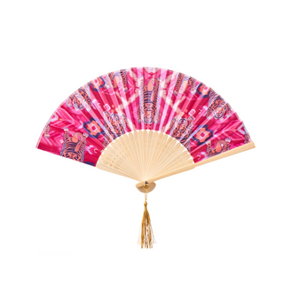 Satin Fan - dolly mama boutique