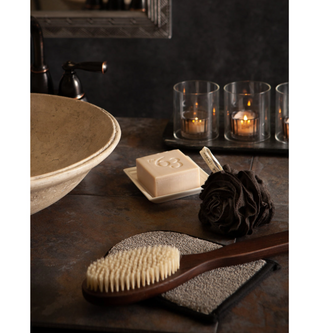 Men’s Pouf Bamboo - dolly mama boutique