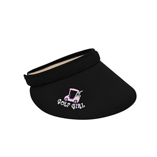 Golf Girl Embroidered Visor - dolly mama boutique