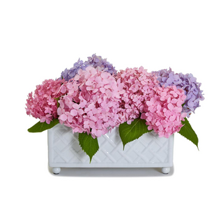 Faux Bamboo Flower Arranger - Rectangular # 53727