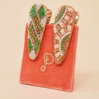 Jeweled Hair Clips - dolly mama boutique