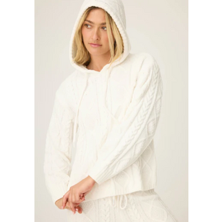 Chenille Cable Hoodie