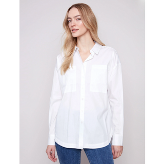 Long Sleeve Shirt - White