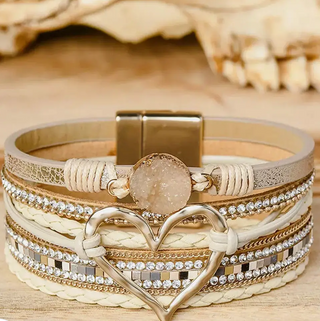 Heart Buckle Bracelet